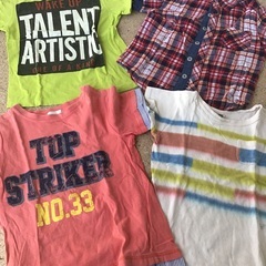 男の子　120  半袖Tシャツの画像
