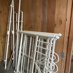 【受け渡し予定者が決まりました】可愛いいハートの２段ベッド
