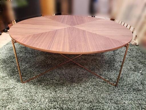 【福岡市内限定】Francfranc　ディレット　コーヒーテーブル　ラウンド　100【配送料込み】