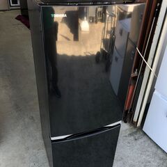 【動作保証あり】TOSHIBA 2019年 GR-P15BS 153L 2ドア 冷凍冷蔵庫【管理KRR489】