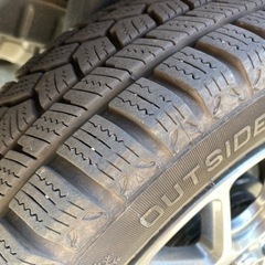 スタッドレスタイヤ(ホイール付)の画像