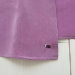 【難あり】パープル　ブラウス　シャツ　羽織の画像