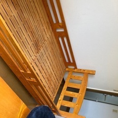 2段ベットの下のシングルⅠ段