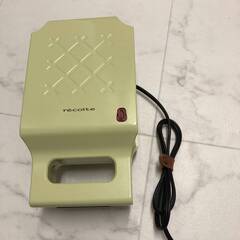 【USED】美品 レコルト recolte プレスサンドメーカー...