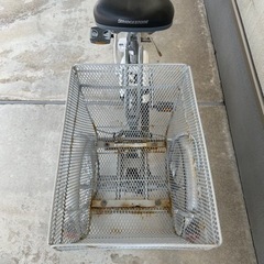 【値下げ可】ブリヂストン 電動アシスト三輪自転車(中古)の画像