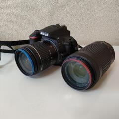ニコン一眼レフカメラ　D5600ダブルズームキット　フルセットの画像