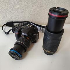 ニコン一眼レフカメラ　D5600ダブルズームキット　フルセットの画像