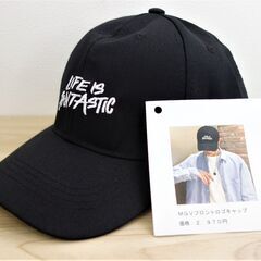 【No.62】未使用 MGV フロントロゴキャップ 黒 Fサイズ