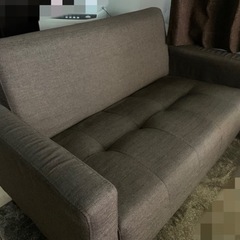 【値下げしました】ブラウン　ソファ