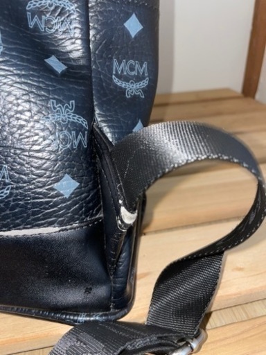 MCM黒リュックサック  