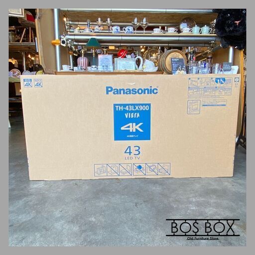 【送料無料】【未開封品】 Panasonic パナソニック 4K テレビ TH-43LX900●BA04N009