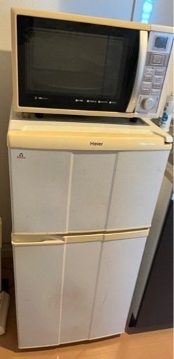冷蔵庫＋オーブンレンジ