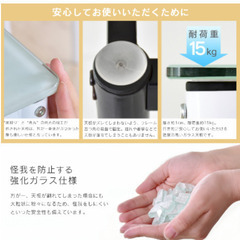 幅75cm ダイニングセット レイブン3点セットの画像