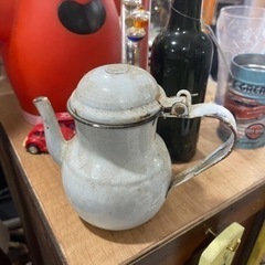 アンティーク　レトロ　ティーポット【リサイクルショップ道楽屋】