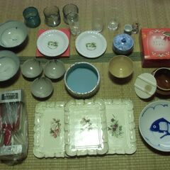 【取引成立】●無料● 食器 グラス お茶碗 お皿 など 台所用品...