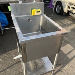 引取限定】OZAKI 業務用ステン ガス平台 プロパン1口【小倉南区葛原東】