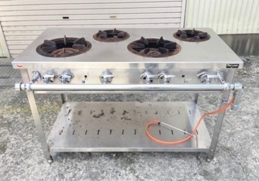 マルゼン ガステーブル 業務用 都市ガス用 2013年製 ガスコンロ 厨房器具