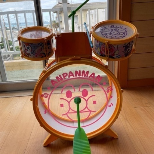 アンパンマン ドラムセット
