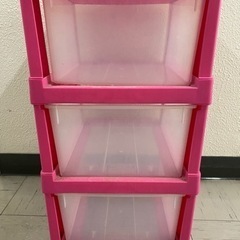 収納ケース　3段　キャスター付きの画像