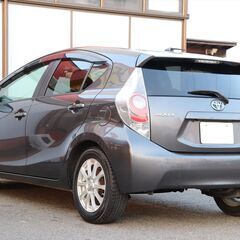 乗出し価格!! 車検2年付 アクア 24年式 14.5万km 修復歴無し ハイブリッド 禁煙車 諸費用コミコミ!の画像