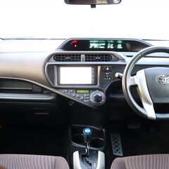 乗出し価格!! 車検2年付 アクア 24年式 14.5万km 修復歴無し ハイブリッド 禁煙車 諸費用コミコミ!の画像