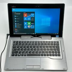 送料無料 保証付 高速SSD タッチ可 11.6型 タブレット 富士通 Q702/G 中古良品 第3世代 Core i5 4GB Bluetooth カメラ Windows10 Office