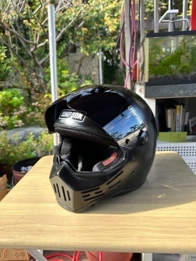 値下げ！シンプソン　M30 ヘルメット　バイク　原付　単車　等に！