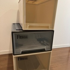 Fits収納ケース　3点セット