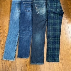 【決まりました】64cmのEDWINなどまとめて4本の画像