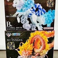 一番くじ ワンピース EX 挑め！百花繚乱鬼ヶ島 A ＆B賞 2点セット(^