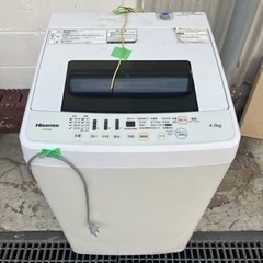 Hisense 洗濯機 5.0kg の画像