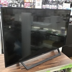 #F-15【ご来店頂ける方限定】SONYの43型液晶テレビです