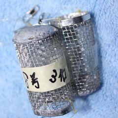 　　アジ、サバ等のサビキ釣りにアミエビかご８号３個セット（新品、...