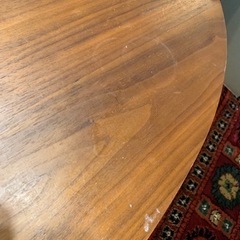 折りたたみローテーブルの画像