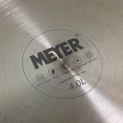 ✨🔔期間限定🔥ジモティー特別価格🔔✨美品 圧力鍋！MEYERクイッカークッキング 4.0L マイヤーの画像