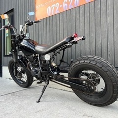 ★20万円　TW200 DG07J ディスクブレーキ！ヤマハ　セル付き！TW ロンスイカスタム　ロンスイ　スカチューン の画像