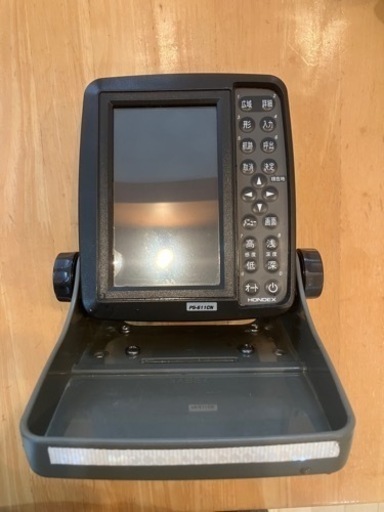 魚群探知機　PS-611CN 中古　マウント&充電器、充電池付属
