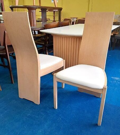 札幌【伸長式 ダイニング3点セット】幅160/215cm チェア2脚付