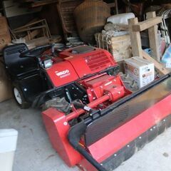 機械による草刈りします　市原市より