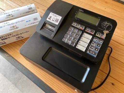 【決まりました】カシオ　レジスター