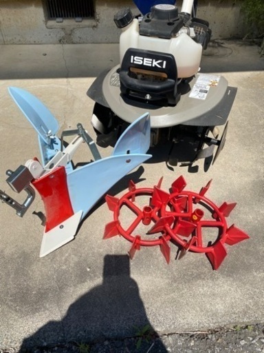 耕運機セット(携行缶10ℓ満タン付き)