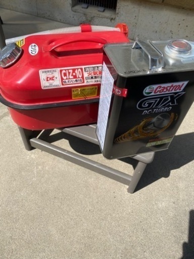 耕運機セット(携行缶10ℓ満タン付き)