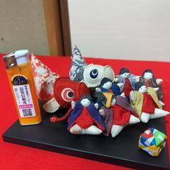 (ご予約)　手作り工房　わちゃわちゃ子どもの日　縮緬細工　豆細工　の画像