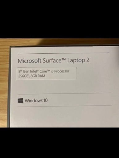 Surface Laptop 2 Core i5/メモリ8GB/256GB SSD/Office  and Business 2019付モデル　ブラック