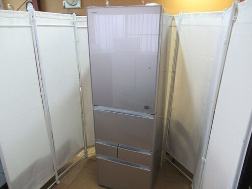 1ヶ月保証/冷蔵庫/5ドア/大型/左開き/自動製氷機能付き/三菱/MITSUBISHI/GR-H43GXVEL/中古品/J5164/