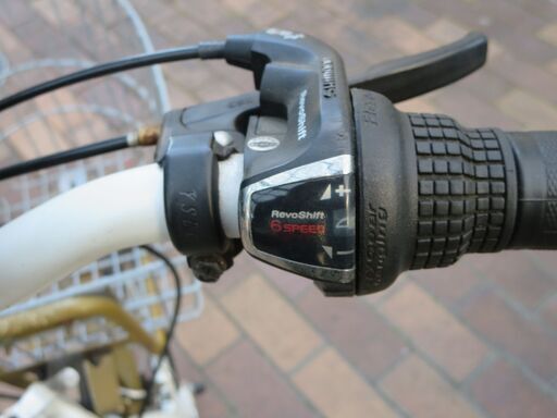 「お話し中です」折りたたみ自転車　難あり　キャプテンスタッグ　シマノ　6段変速