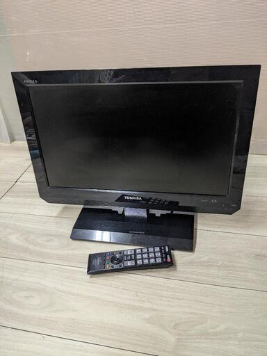 東芝 TOSHIBA 液晶テレビ リモコン付き REGZA 19A2　2011年製