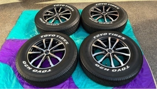 TOYOTIRES TOYO H20 195/80R15 ホイール付4本セット
