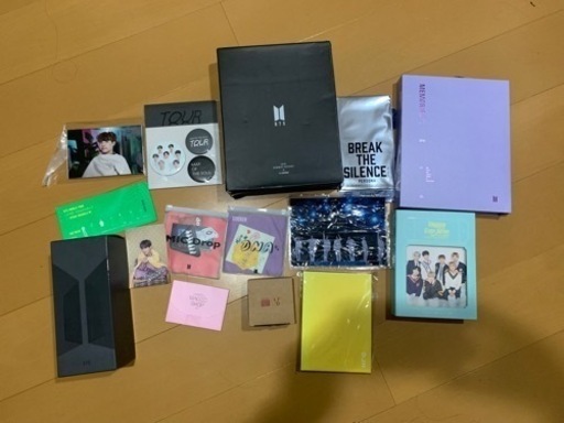 BTSグッズ　ほぼ未開封