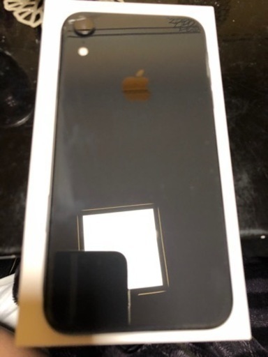 決まりました　iPhonexr 64GB SIMフリー ブラック　美品
